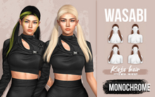 Wasabi // Kaja Hair - Monochrome