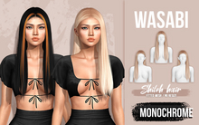 Wasabi // Shiloh (F) Hair - Monochrome