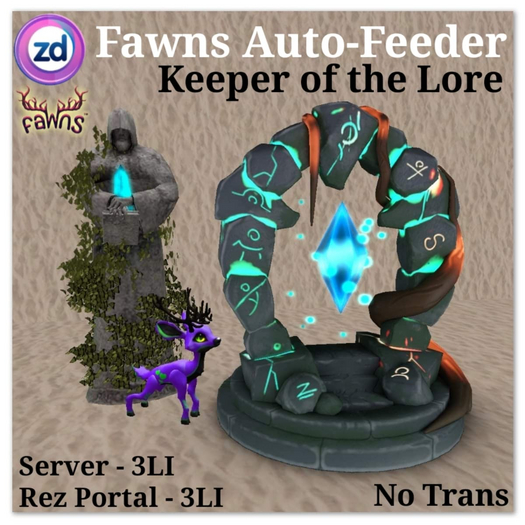 *ZD* Fawns Auto-Feeder - Keeper of the Lore