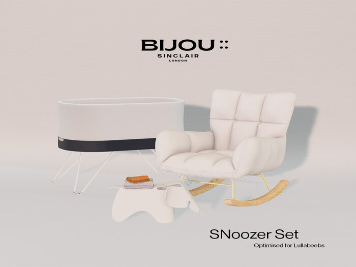 BIJOU :: SNoozer Bassinet - White Marble *add me*