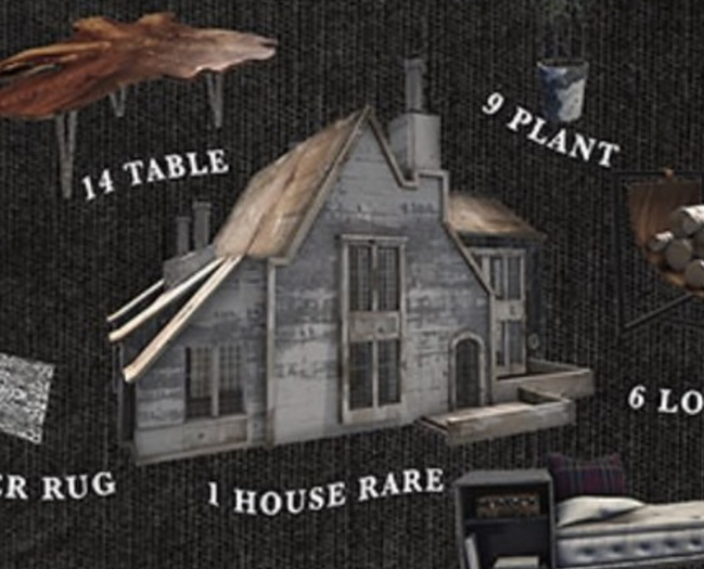 1. Scarlet Creative Darcy Cabin RARE