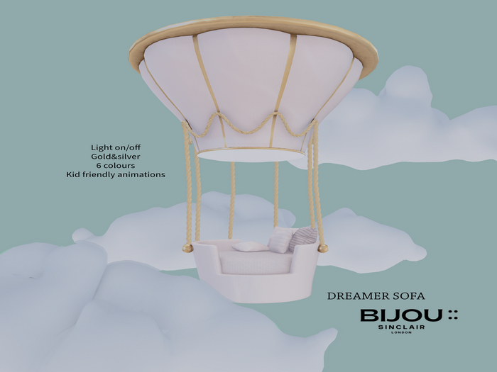 BIJOU :: Dreamer Sofa - Fatpack *add me*