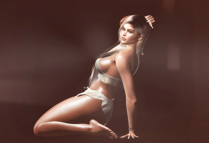 {Caress} Just Lean Pose