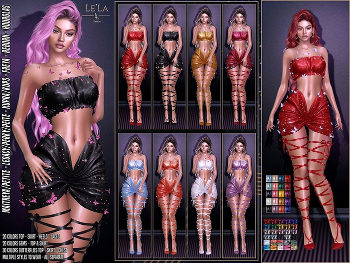 {Le'La} Elea Glitter Outfit 