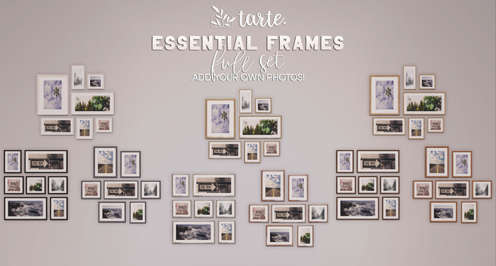 tarte. essential frames - FULL SET