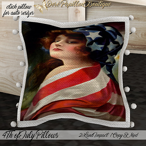 DPB 4th of July Pillows - No 2