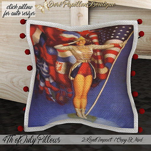 DPB 4th of July Pillows - No 3