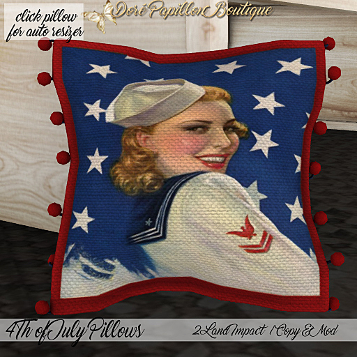 DPB 4th of July Pillows - No 4