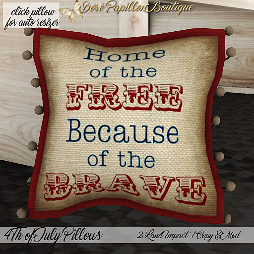 DPB 4th of July Pillows - No 6