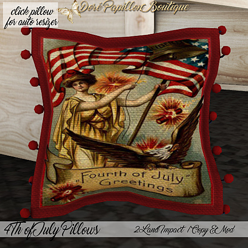 DPB 4th of July Pillows - No 7