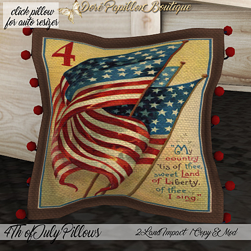 DPB 4th of July Pillows - No 8