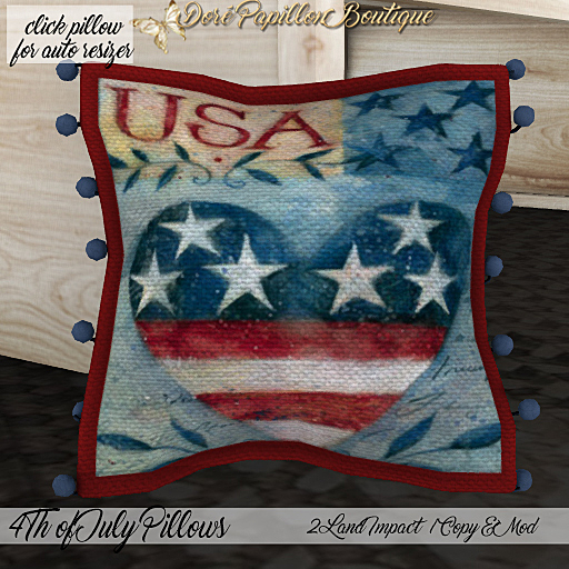 DPB 4th of July Pillows - No 10