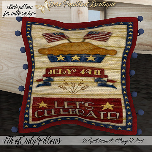 DPB 4th of July Pillows - No 11