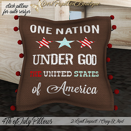 DPB 4th of July Pillows - No 12