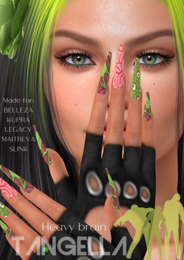 TANGELLA NAILS HEAVY BRAIN