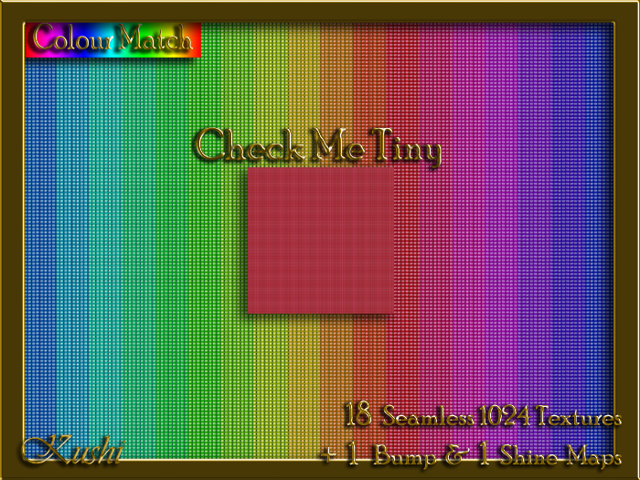 Check Me Tiny Seamless Texture Set