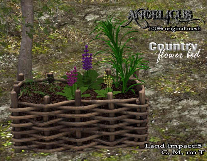 ::ANGELICUS::  Country flower bed