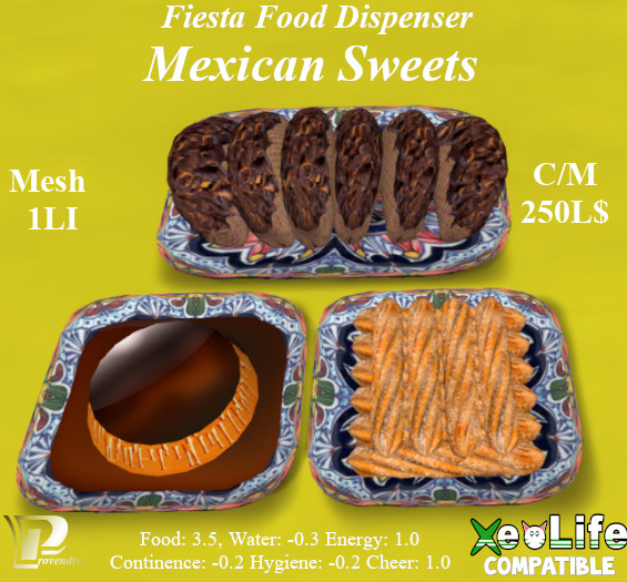 XeoLife Reusable Mexican Sweets Dispenser, 1LI 