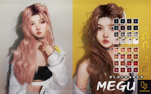 [monso] Megu Hair /Black & Red