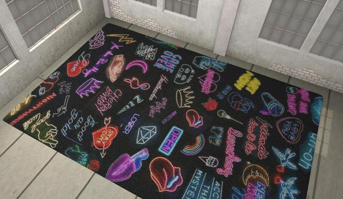 || When I'm Bored || Mesh Carpet || 1LI || Neons  