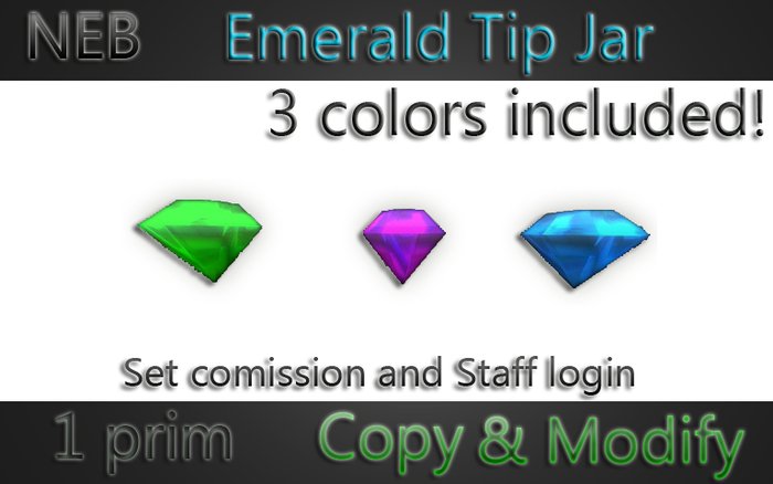Emerald Tip Staff Jar