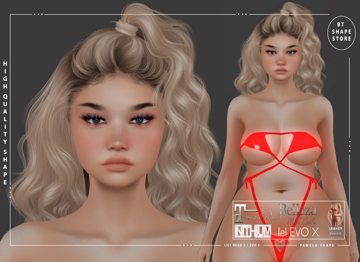 Lilly Head 4.0 Pamela Shape