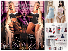 Blueberry - Cocodoll - Full Set Black RARE - Maitreya