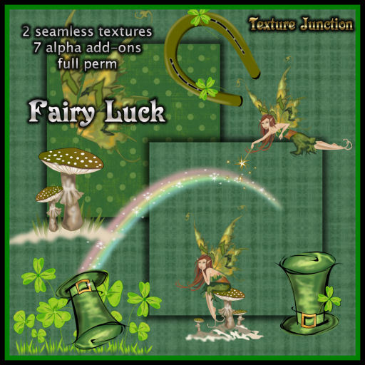 ~TJ~  Fairy Luck Irish Textures