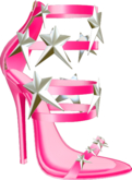 May24 - Kristin Heels Hot Pink - Maitreya, Legacy, Legacy Perky, Belleza Freya, Inithium Kupra