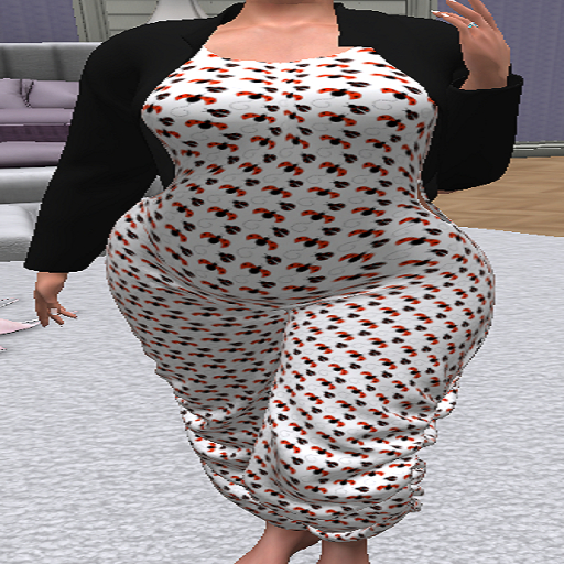One In A Melon ladybug overalls