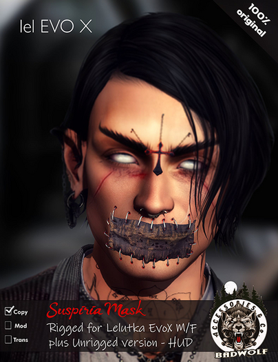 Badwolf - Suspiria Mask