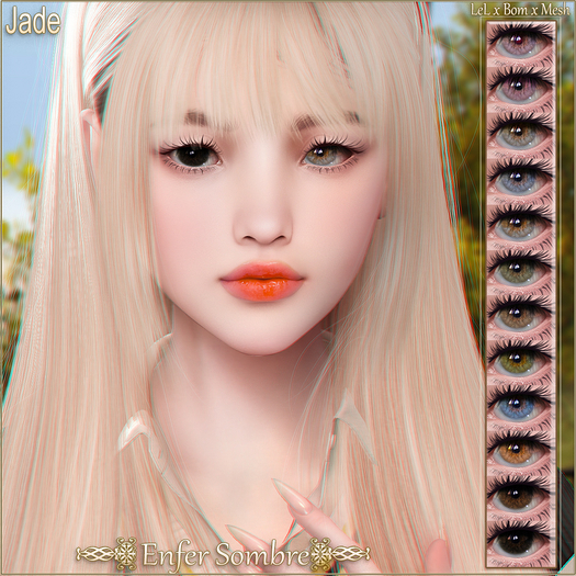 (Enfer Sombre*) LeLutka Eye applier - Jade