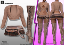 **SHIRELLE TAN SET URBAN STYLE COMPLET OUTFIT** (WEAR)