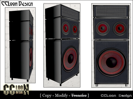 Second Life Marketplace - CCLoon Design - Speaker Stack CCL05B