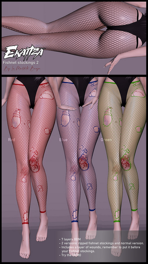 :LMB: Ekaitza Fishnet Stockings 2