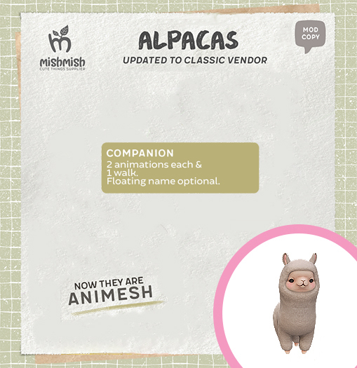 MishMish - Alpaca Companion - Storm [Boxed]