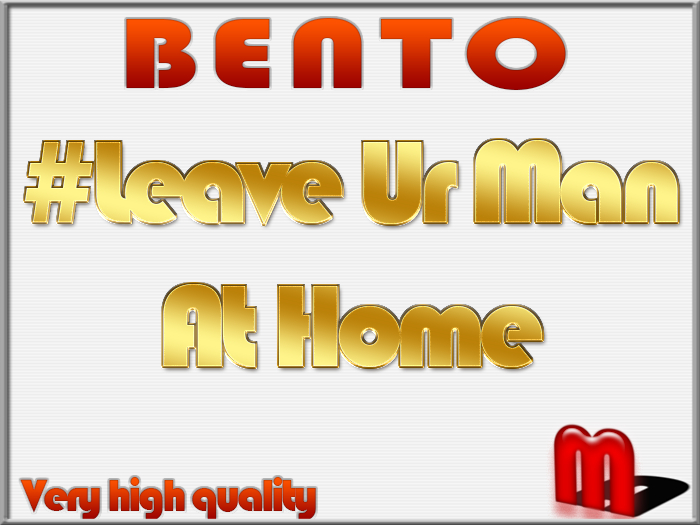 MocapAnimations #LeaveUrManAtHome BENTO!