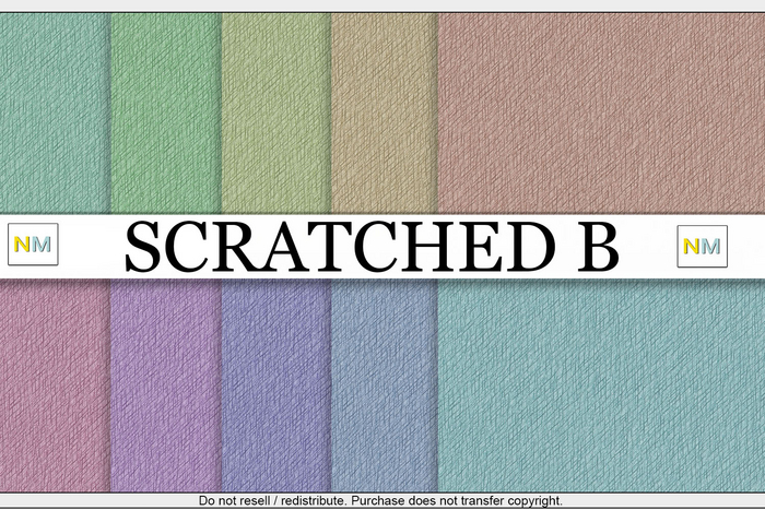 Scratched B 10 Seamless Builders Textures NM