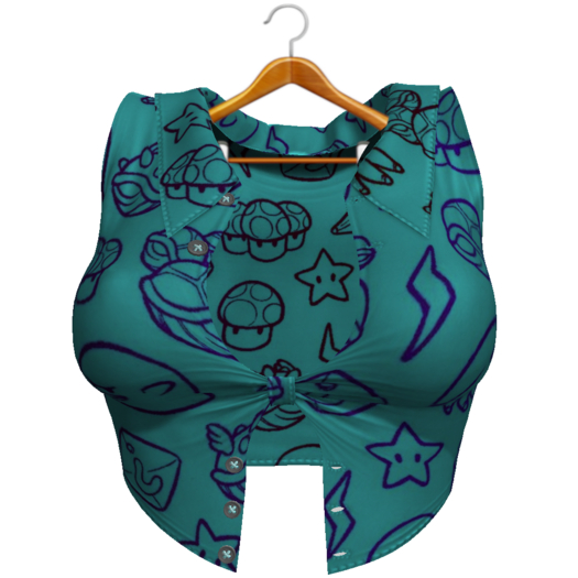 Illustrious - King Boo-(Teal) Pattern