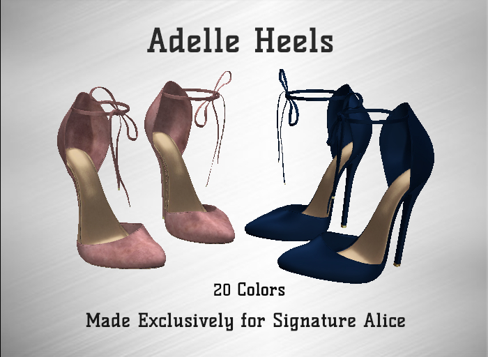 !! Exude Style !! Adelle Heels for Signature Alice
