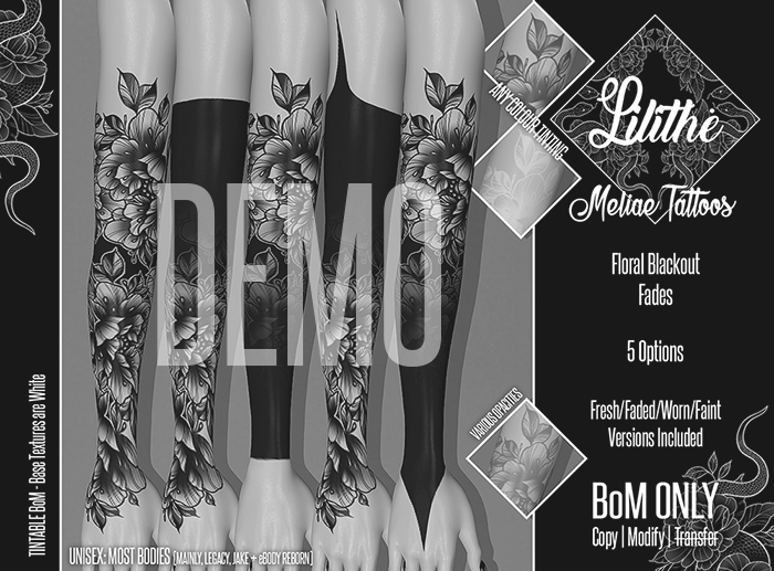 Lilithe'// Meliae Tattoos [DEMO]