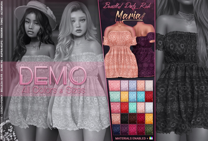 *B.D.R.* Maria -Dress- DEMO