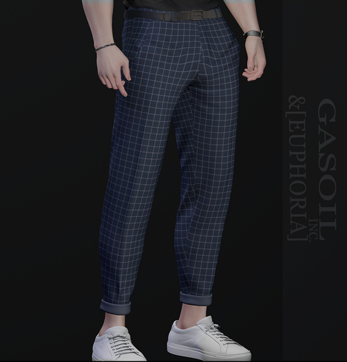 [EUPHORIA] Duane Pants Legacy NAVY BLUE square