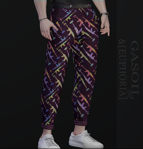 [EUPHORIA] Duane Pants Legacy Purple