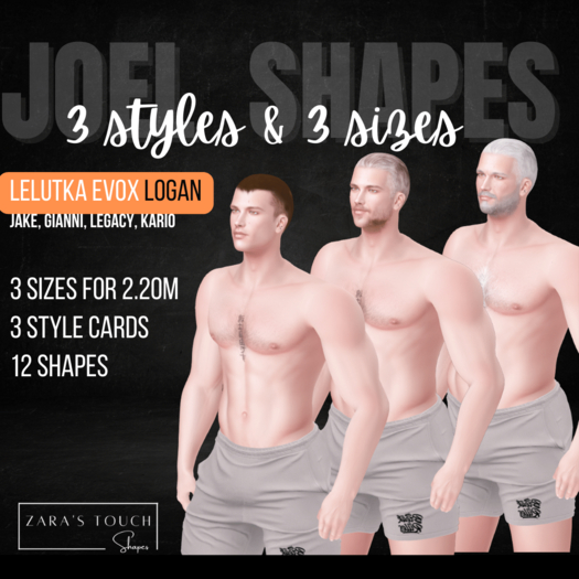 JOEL Shapes - Logan - Zara's Touch