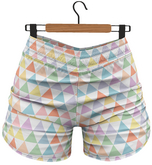 RIOT / Jessica Shorts - Pattern - Triangles