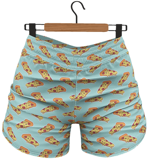 RIOT / Jessica Shorts - Pattern - Pizza