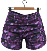 RIOT / Jessica Shorts - Pattern - Camo Purple