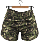RIOT / Jessica Shorts - Pattern - Camo Green