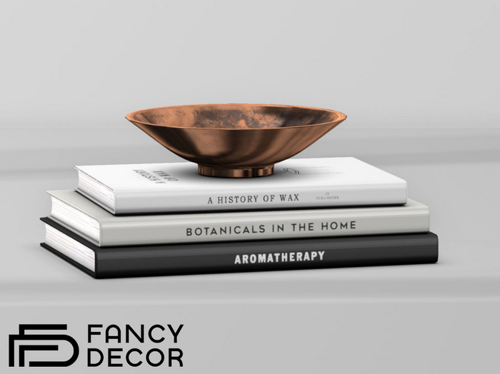 Fancy Decor: Riley Books & Bowl (add me)